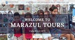 Desktop Screenshot of marazultours.com